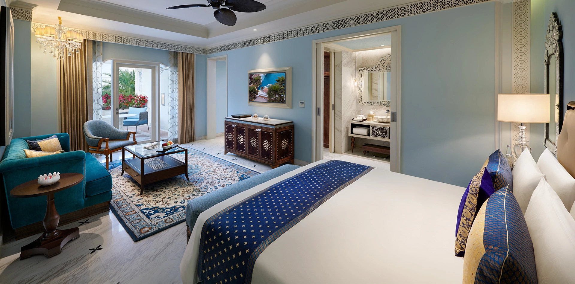 Grand Villa with Terrace - The Leela Palace Jaipur